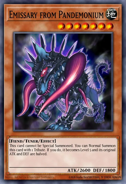 Emissary from Pandemonium trading card