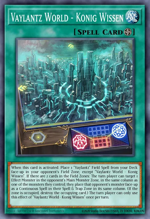 Vaylantz World - Konig Wissen trading card