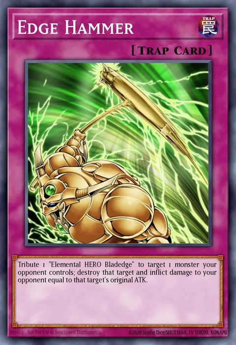 Edge Hammer trading card
