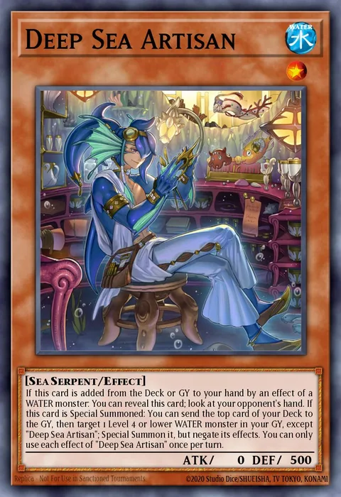 Deep Sea Artisan trading card