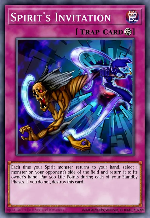 Spirit's Invitation trading card