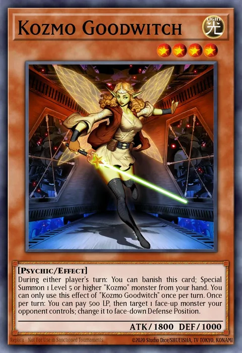 Kozmo Goodwitch trading card