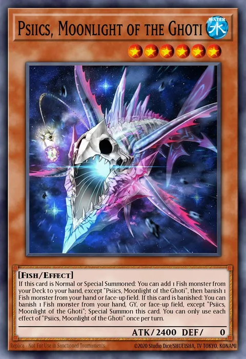 Psiics, Moonlight of the Ghoti trading card