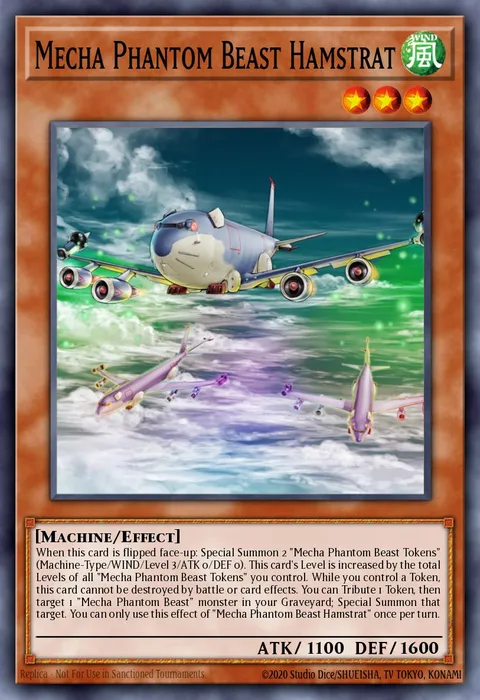 Mecha Phantom Beast Hamstrat trading card