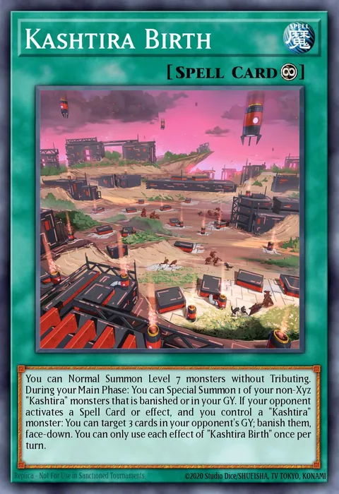 Kashtira Birth trading card