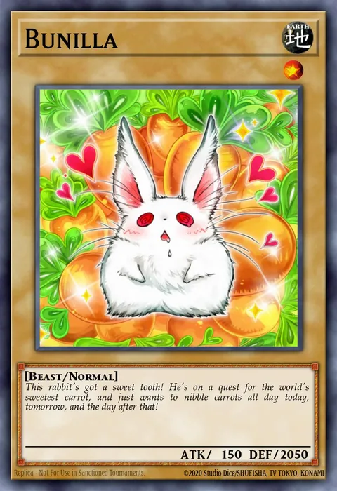 Bunilla trading card