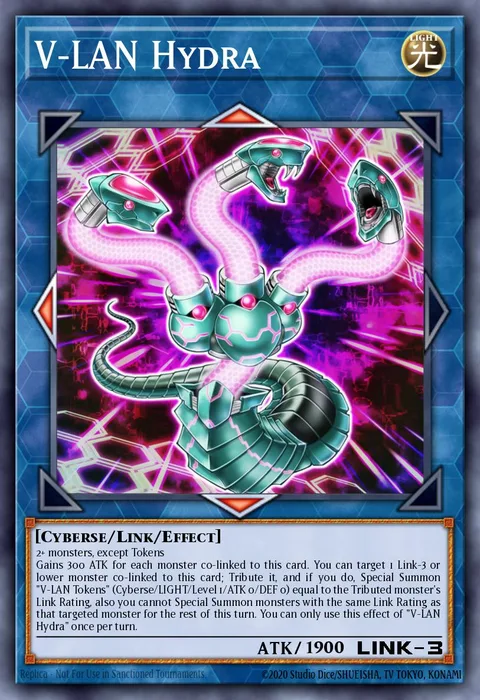 V-LAN Hydra trading card