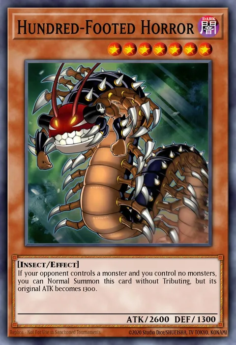 Hundred-Footed Horror trading card