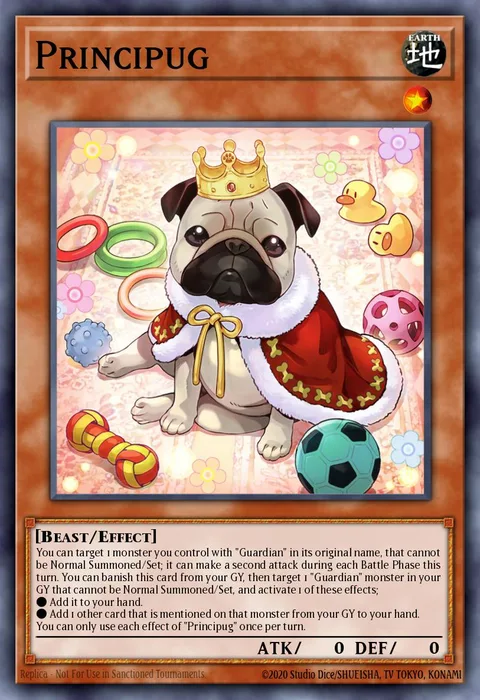 Principug trading card