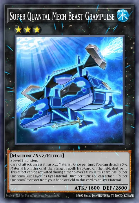 Super Quantal Mech Beast Grampulse trading card