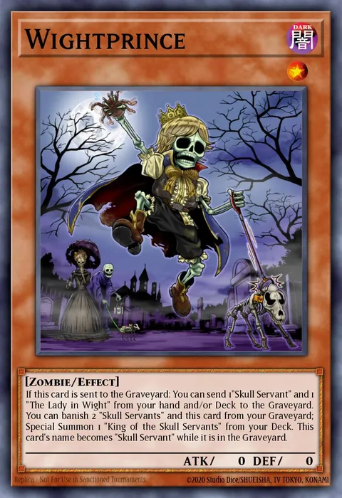 Wightprince trading card