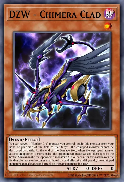 DZW - Chimera Clad trading card
