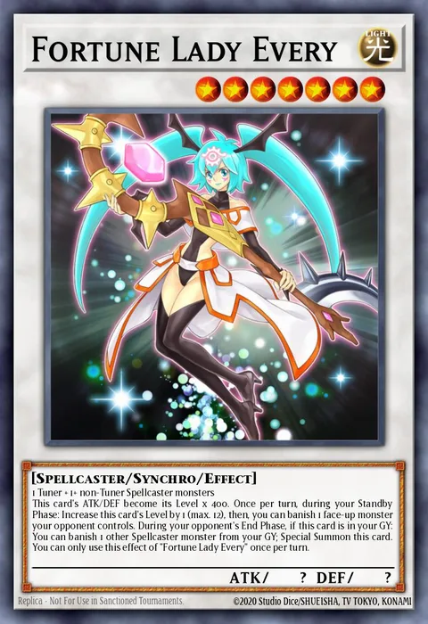 Fortune Lady Every trading card