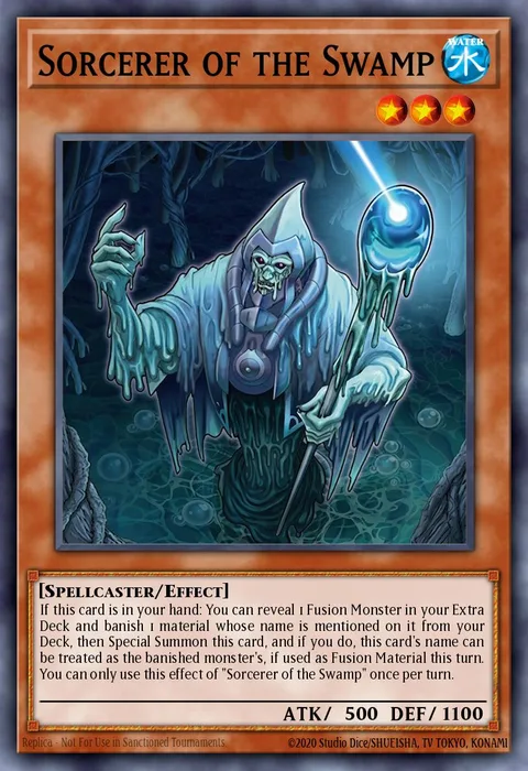 Sorcerer of the Swamp trading card