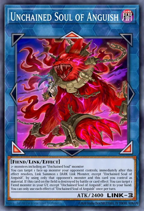 Unchained Soul of Anguish trading card
