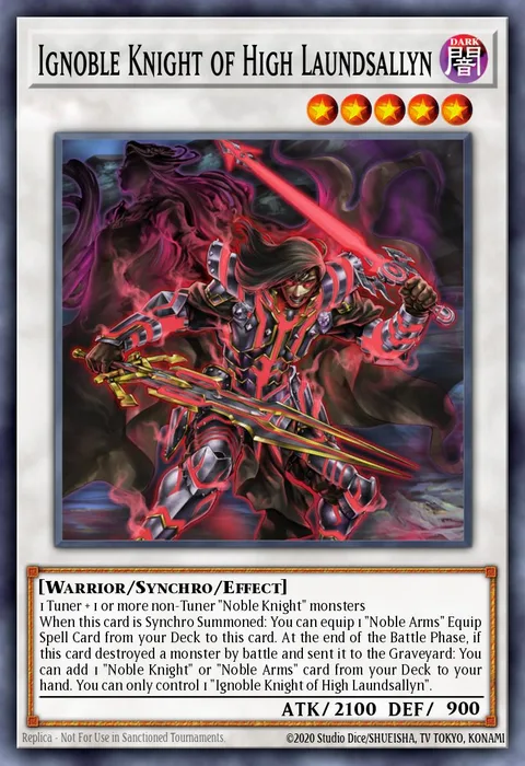 Ignoble Knight of High Laundsallyn trading card