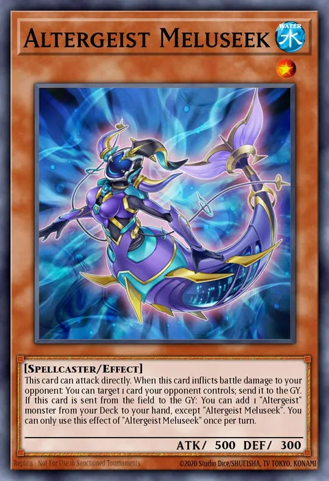 Altergeist Meluseek trading card