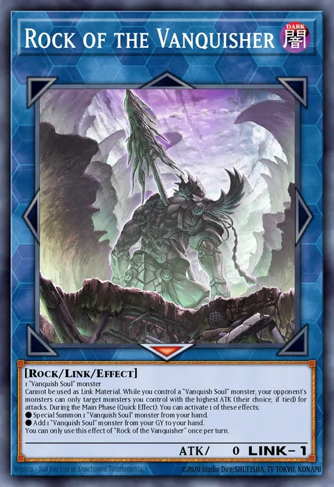 Rock of the Vanquisher trading card