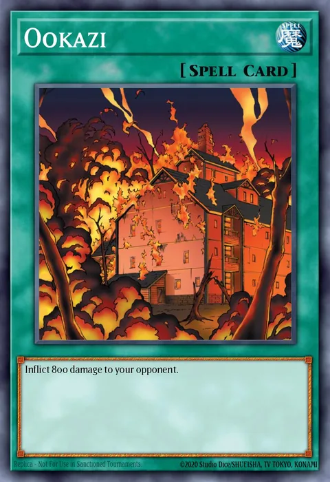 Ookazi trading card