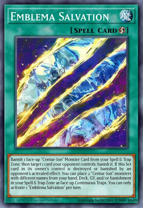 Emblema Salvation trading card
