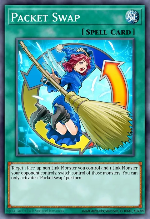 Packet Swap trading card