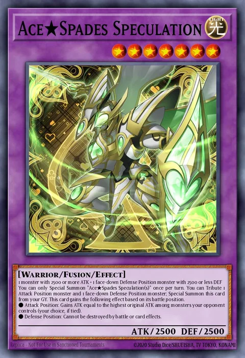 Ace★Spades Speculation trading card
