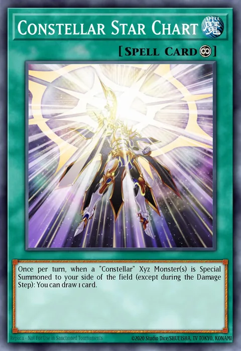 Constellar Star Chart trading card