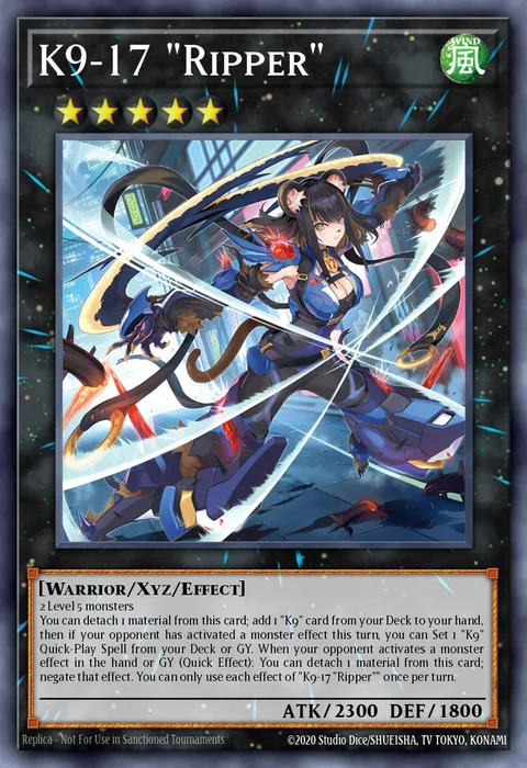 K9-17 "Ripper" trading card