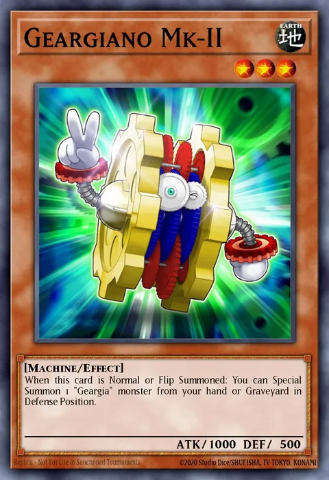 Geargiano Mk-II trading card