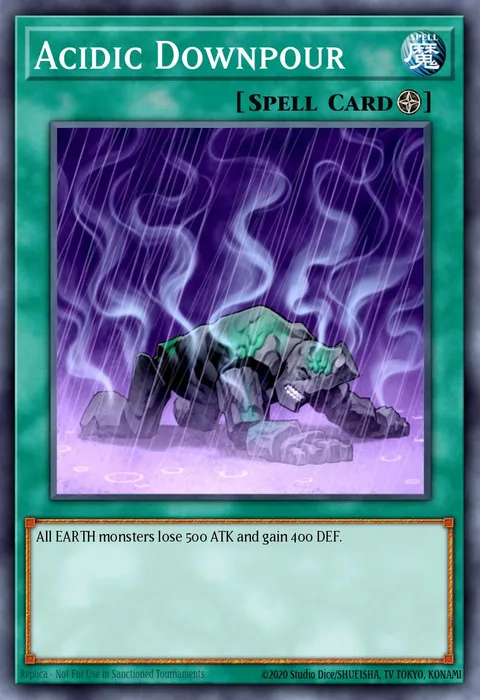 Acidic Downpour trading card