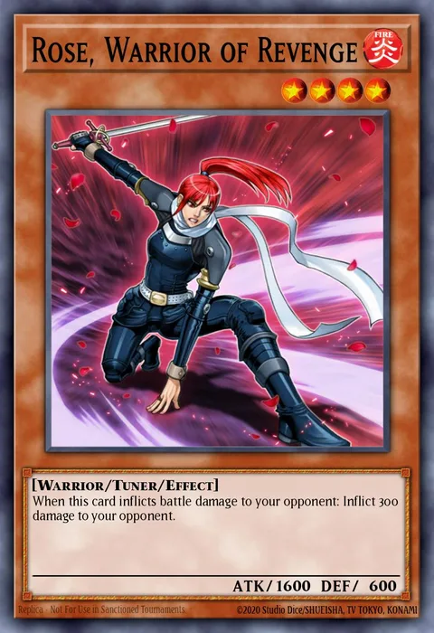 Rose, Warrior of Revenge trading card