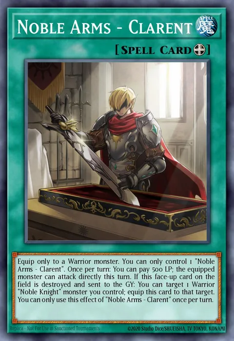 Noble Arms - Clarent trading card