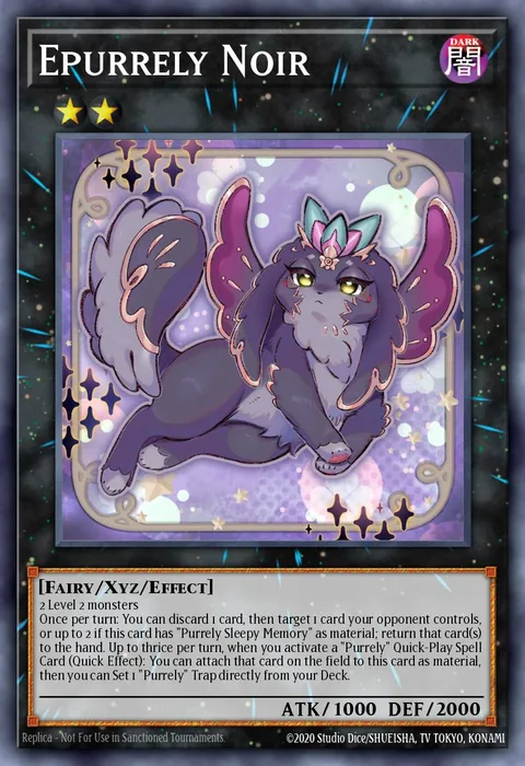 Epurrely Noir trading card