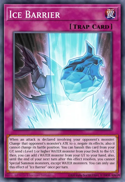 Ice Barrier trading card