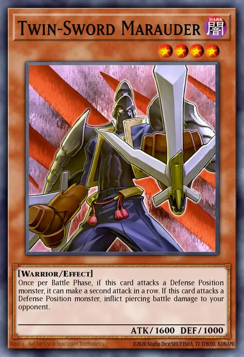 Twin-Sword Marauder trading card