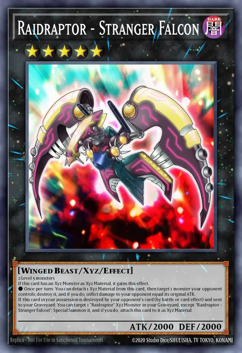 Raidraptor - Stranger Falcon trading card
