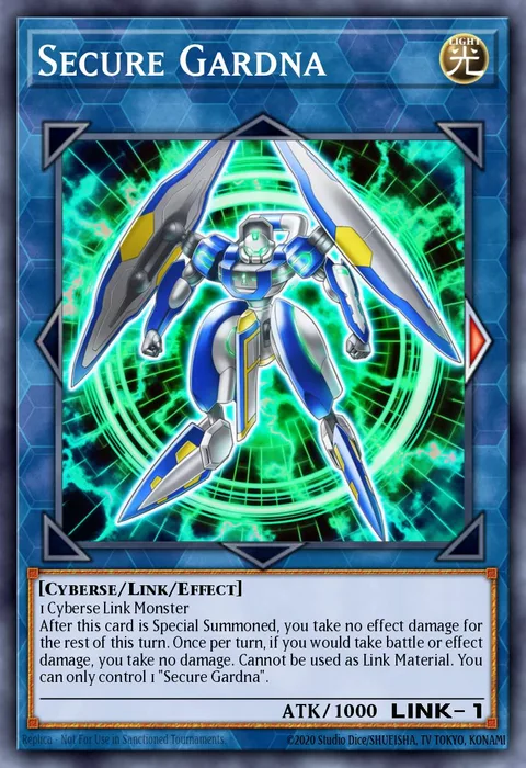 Secure Gardna trading card