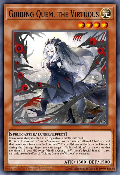 Guiding Quem, the Virtuous trading card