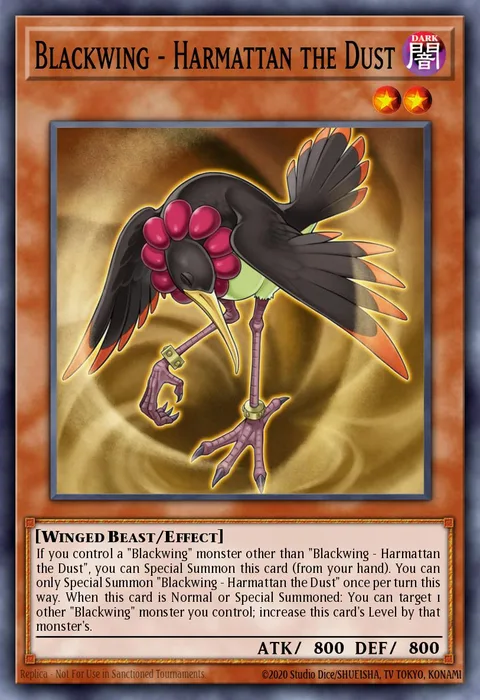 Blackwing - Harmattan the Dust trading card