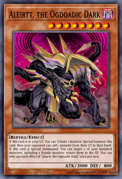 Aleirtt, the Ogdoadic Dark trading card