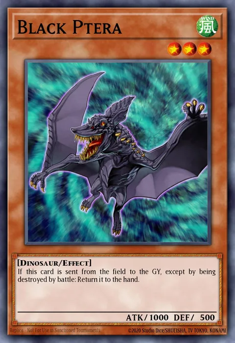 Black Ptera trading card