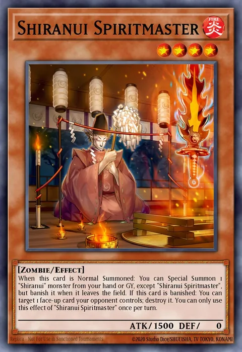 Shiranui Spiritmaster trading card
