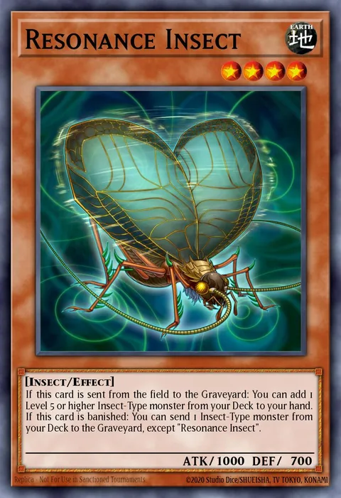 Resonance Insect trading card