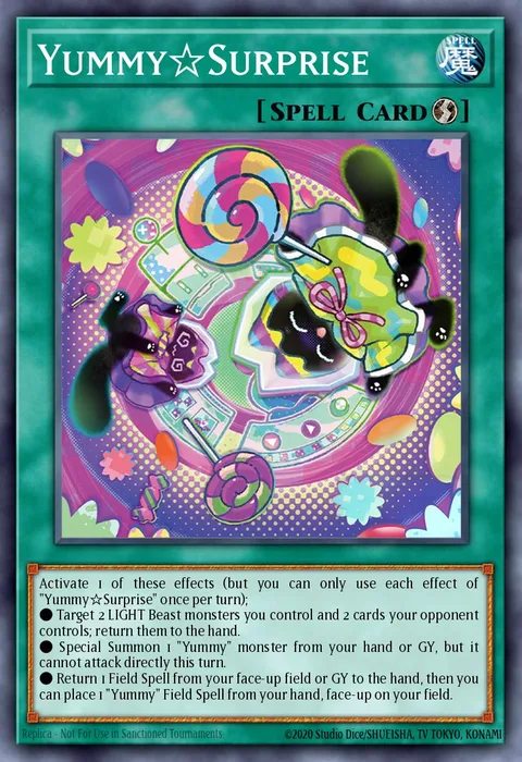 Yummy☆Surprise trading card