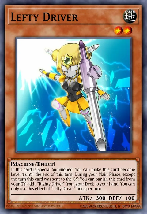 Lefty Driver trading card