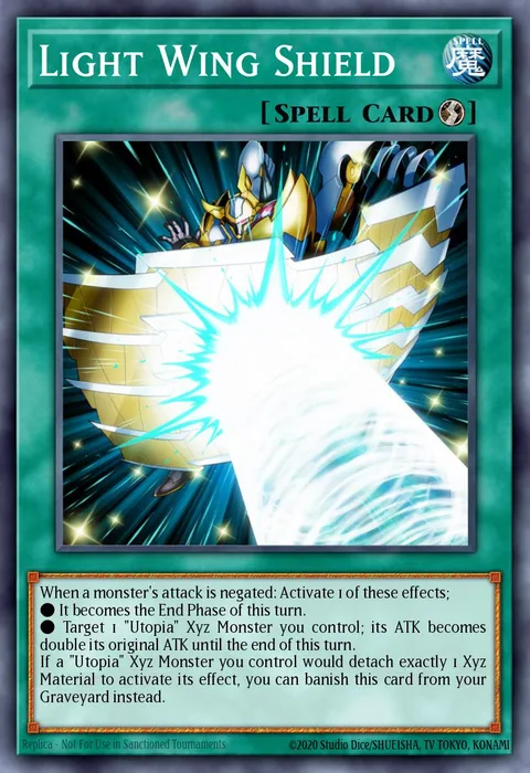 Light Wing Shield trading card