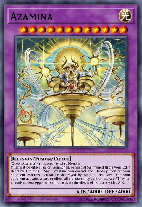 Azamina trading card