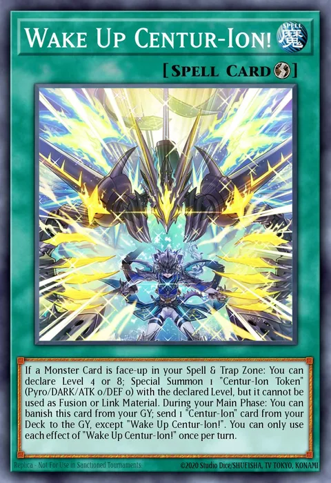 Wake Up Centur-Ion! trading card