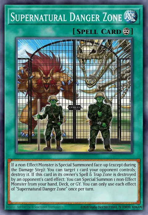 Supernatural Danger Zone trading card