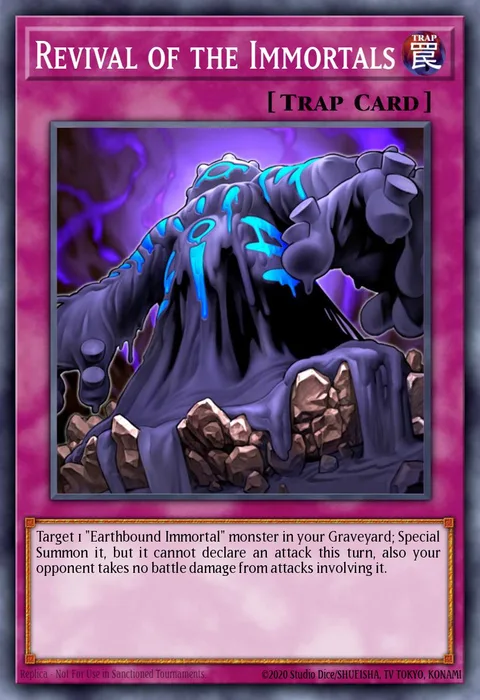 Revival of the Immortals trading card